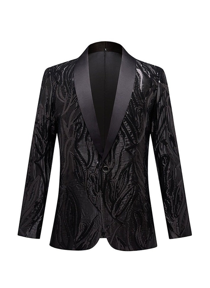 Glitter Business Formal Fashion Trend Casual Suit Jacket