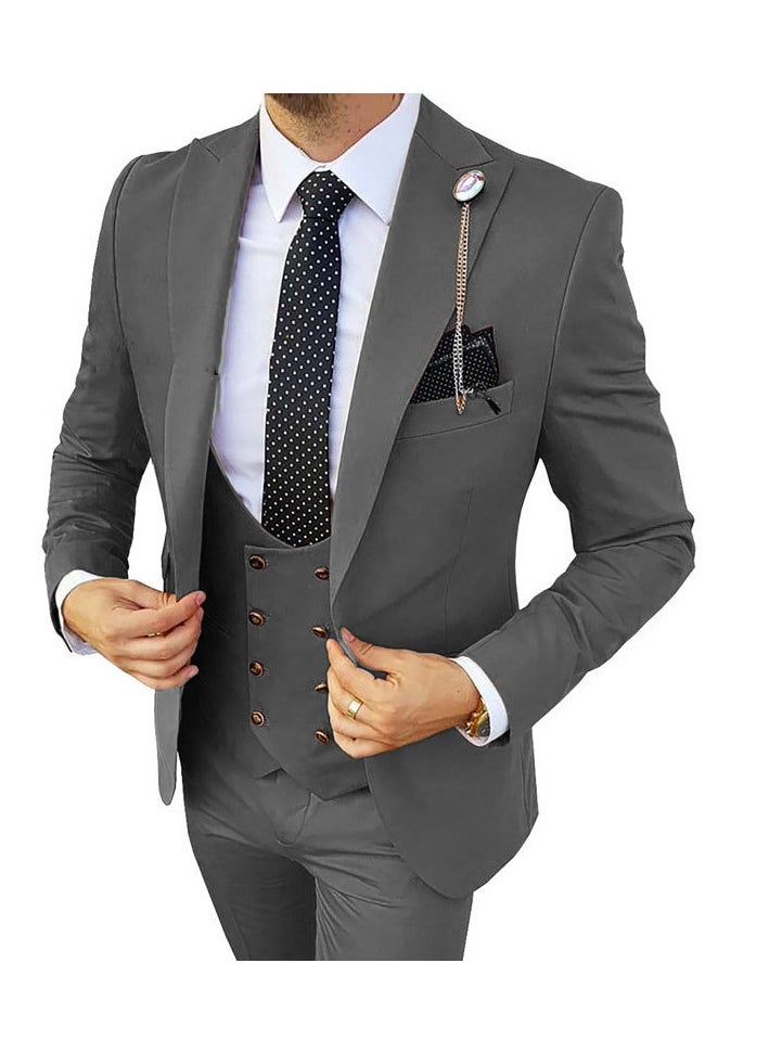 Business Casual Suit Three-piece Set