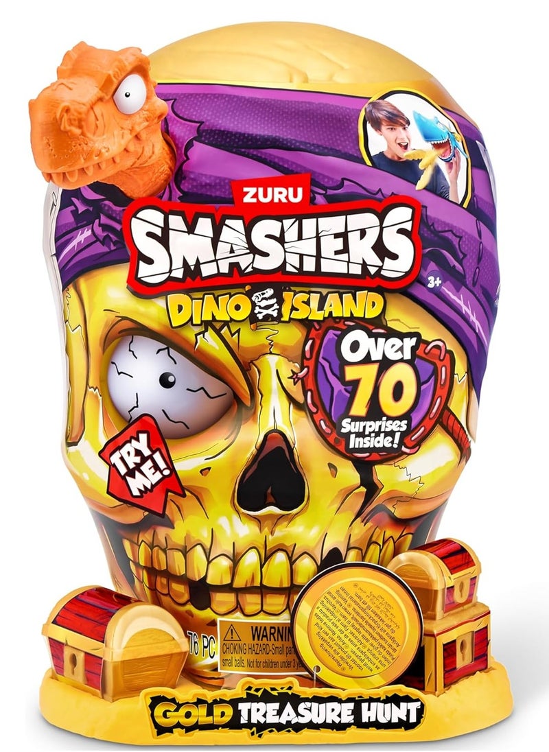 Zuru Smashers Dino Island - Gold Treasure Hunt - Assorted