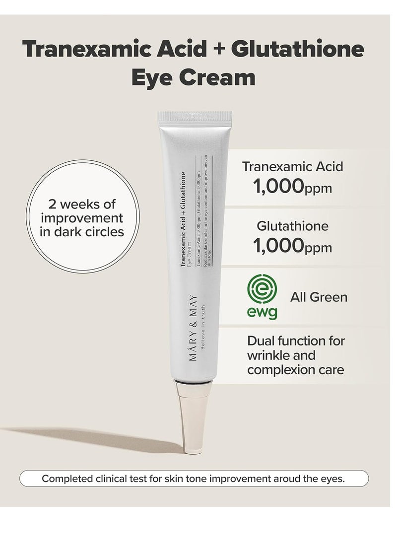 Mary&May Tranexamic Acid + Glutathione Eye Cream |30g