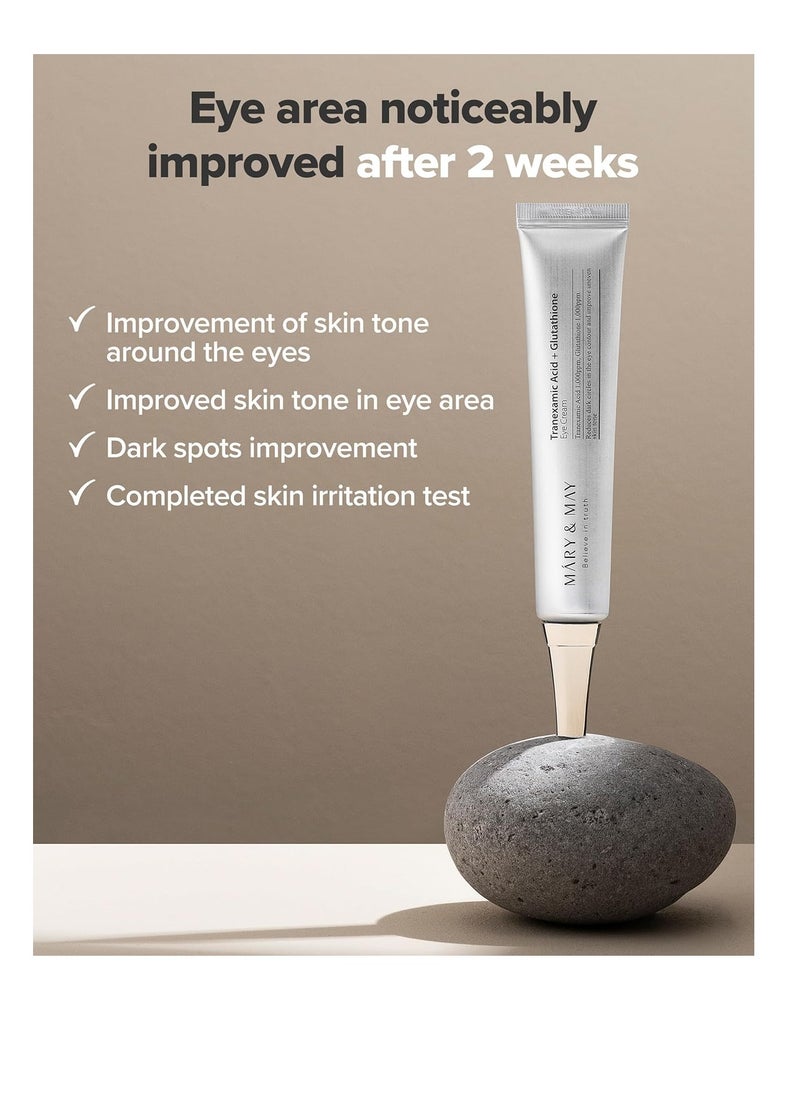 Mary&May Tranexamic Acid + Glutathione Eye Cream |30g