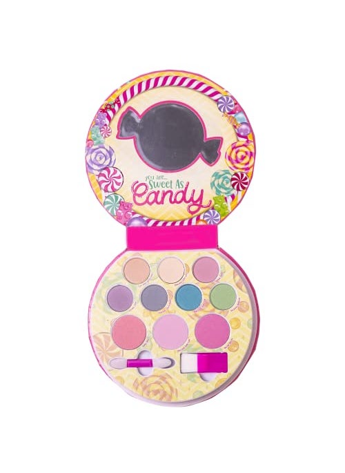 Lip Smacker Sparkle  Shine Eyeshadow Makeup Palette Sweet as Candy Shimmer  Christmas Make Up Collection  Holiday Present  Gift for Girls