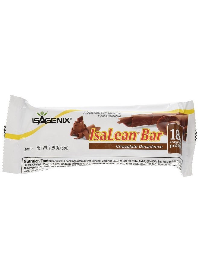 ISAGENIX Chocolate Decadence Bars 10ct, 2.29 oz(65g) per bar