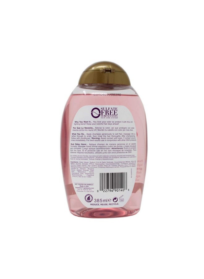 Ogx Shampoo Orchid Oil Fade Defying 13 Ounce (385ml) (6 Pack)