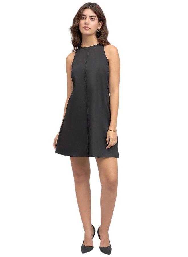 Sleeveless A-Line Dress