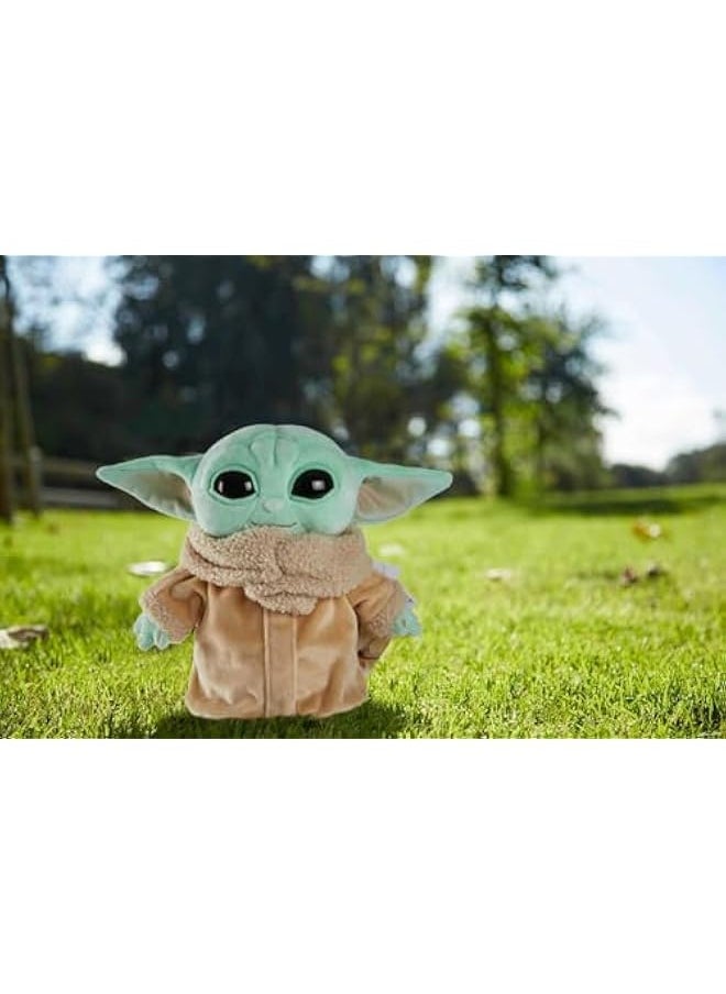 ​Star Wars Plush Toy, Grogu Soft Doll from The Mandalorian, 8-inch Figure, Collectible Stuffed Animals for Kids​​​