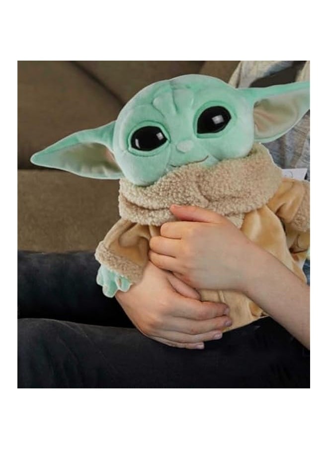 ​Star Wars Plush Toy, Grogu Soft Doll from The Mandalorian, 8-inch Figure, Collectible Stuffed Animals for Kids​​​