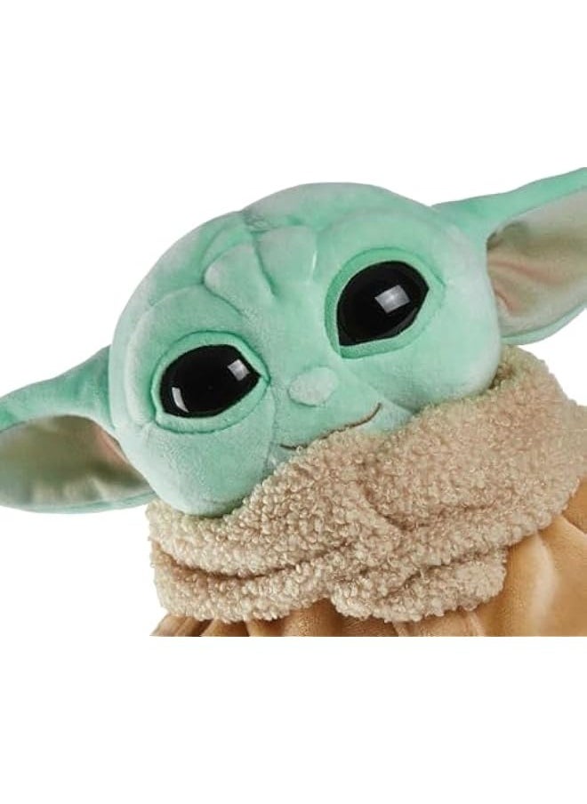 ​Star Wars Plush Toy, Grogu Soft Doll from The Mandalorian, 8-inch Figure, Collectible Stuffed Animals for Kids​​​