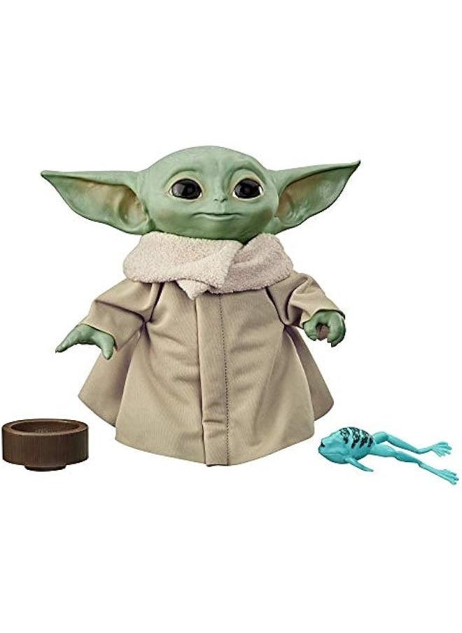 Star Wars The Child Talking Plush Toy with Character Sounds and Accessories, The Mandalorian Toy for Kids Ages 3 and Up, One Size