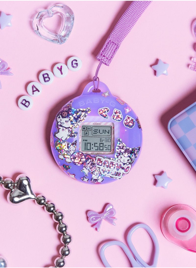 BABY-G＋PLUS KUROMI COLLABORATION MODEL BGD-10KKM-1DR Girls Watch