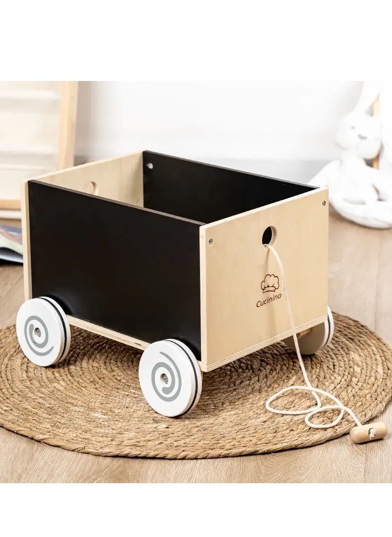 Factory Price Kids Wooden Toy Storage Box