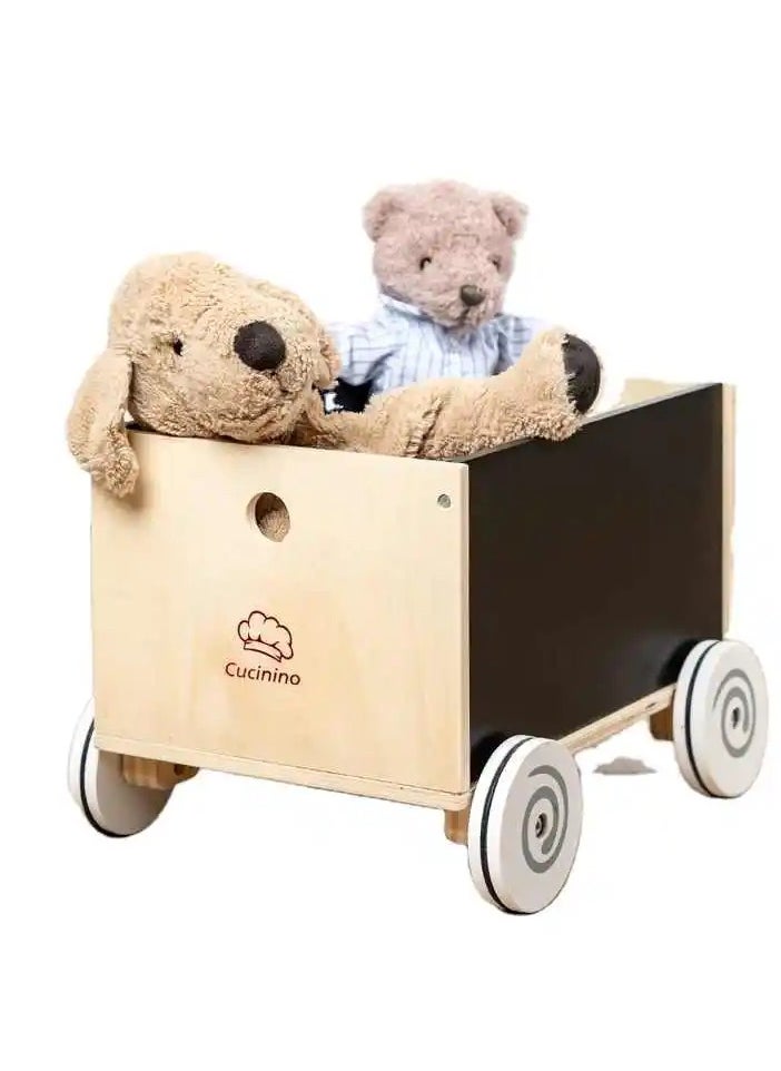Factory Price Kids Wooden Toy Storage Box
