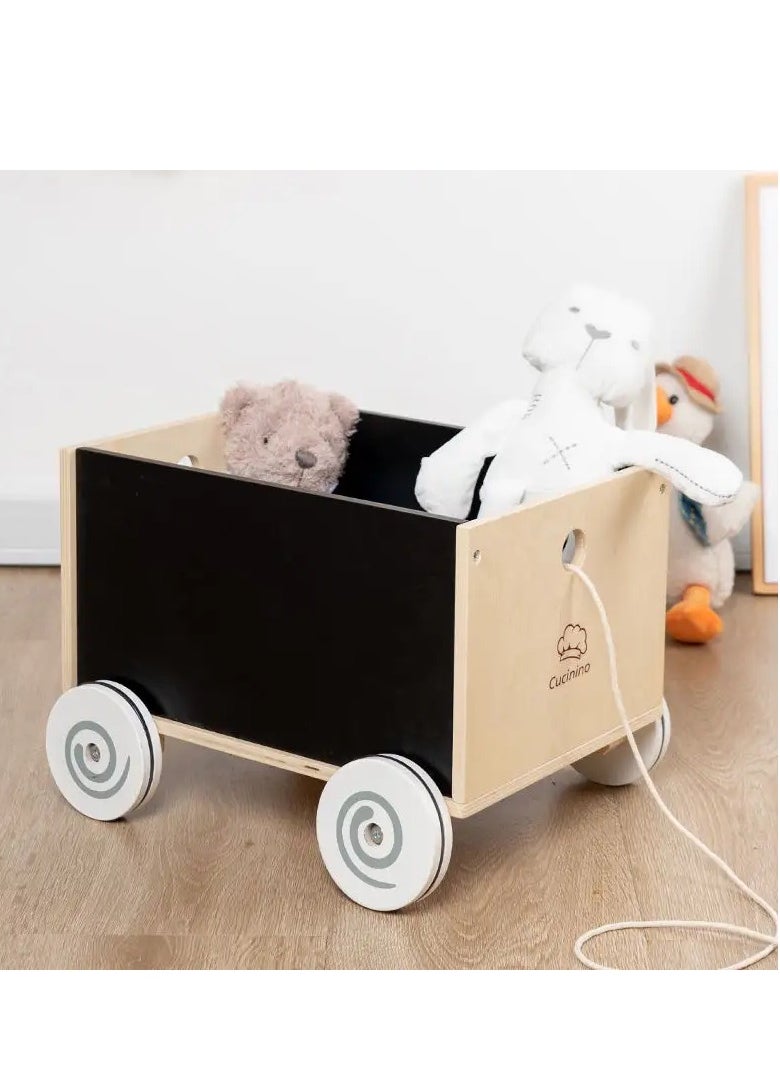 Factory Price Kids Wooden Toy Storage Box