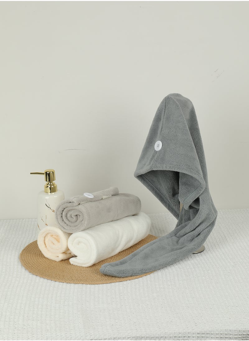 Dark Grey Large Bath Towel - Ultra-Soft Coral Fleece, High Water Absorption, Lightweight, and Gentle on Sensitive Skin - Quick-Dry and Durable for Everyday Use