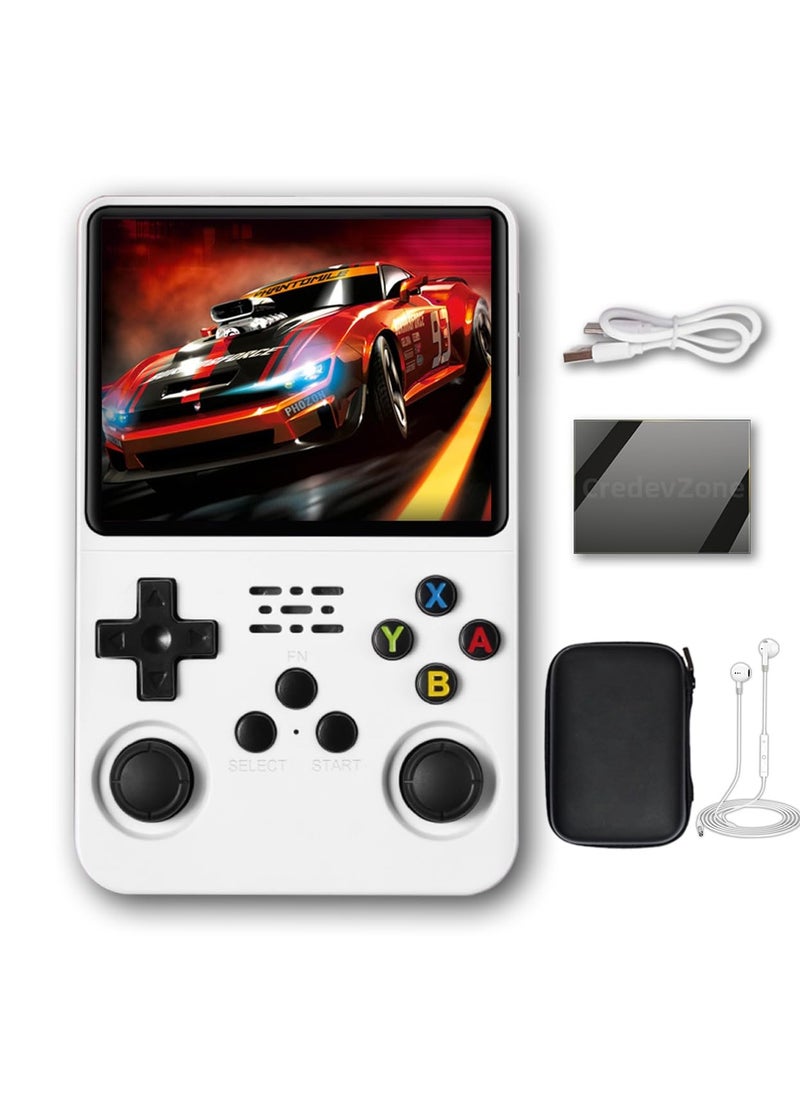 R36S Handheld Game Console 3.5-inch Retro Handheld Video Games Consoles Built-in Battery Portable Style Hand Held System