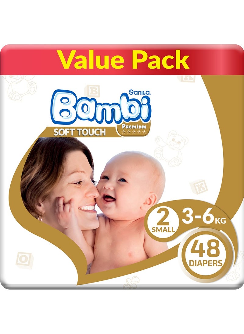 Baby Diapers Value Pack Size 2 3-6 Kg