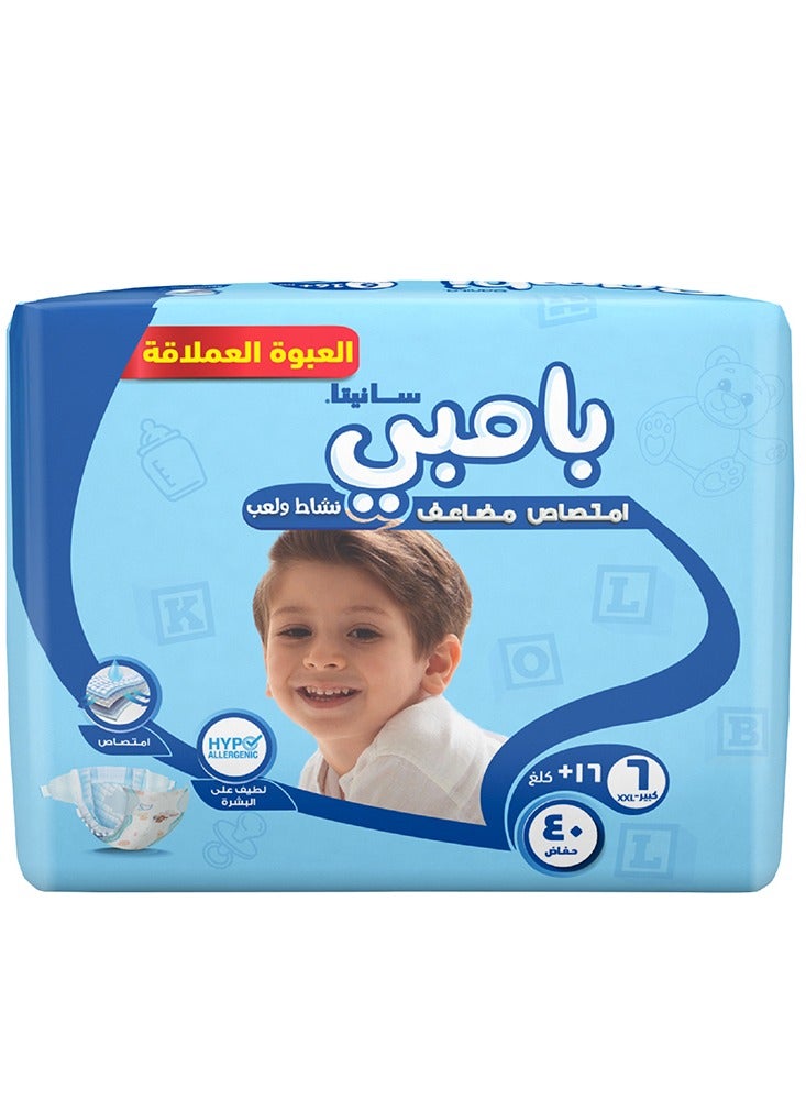 Baby Diapers Jumbo Pack Size 6 16+ Kg