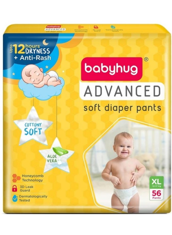 Babyhug Soft Diaper Pants XL 56 pcs