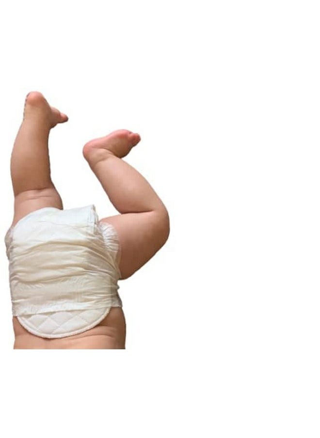 Danni's Diaper Extenders - Includes 4 Reusable and Absorbent Diaper Extender Pads - Attaches to ANY diaper! - Prevents Diaper Blowouts - Comfortable and Effective. (Reusable!) Diapering Peace of Mind!