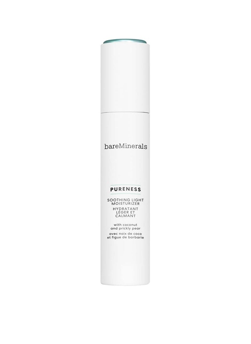 bareMinerals Pureness Soothing Light Moisturizer for Face, Gentle Face Moisturizer, All-Day Hydration, Reduce Redness + Sensitivity, Vegan