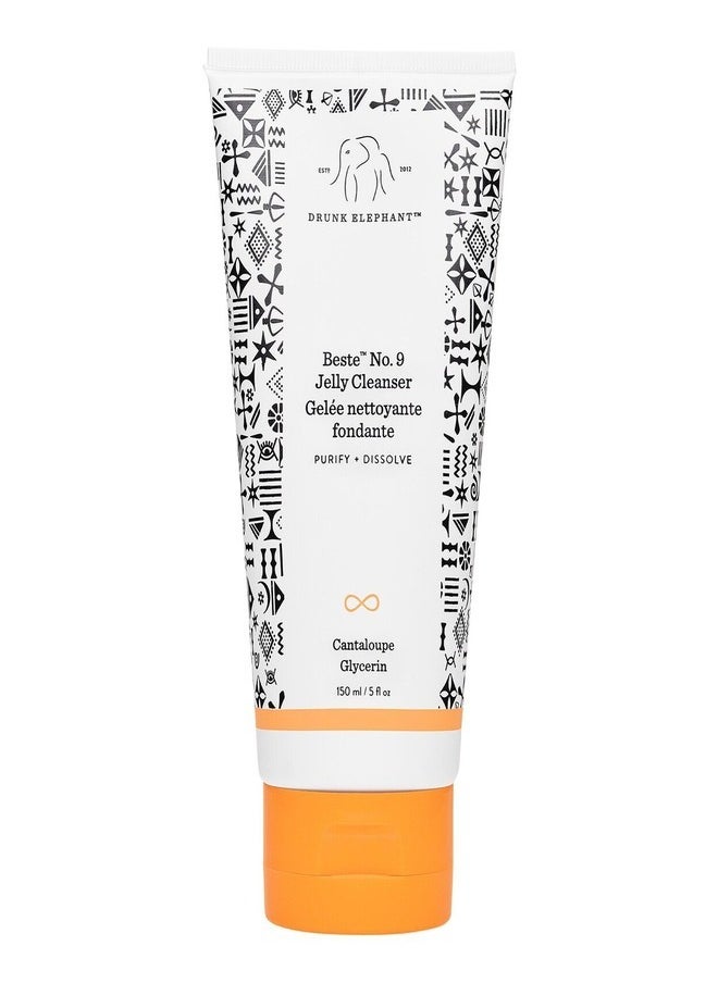 Drunk Elephant Beste™ No. 9 Melting Cleansing Jelly - Gentle Makeup Remover & Face Cleanser 150ml