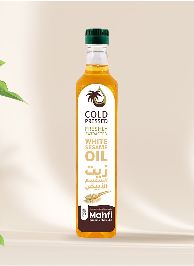 Mahfi Freshly Extracted Cold Pressed White Sesame Oil