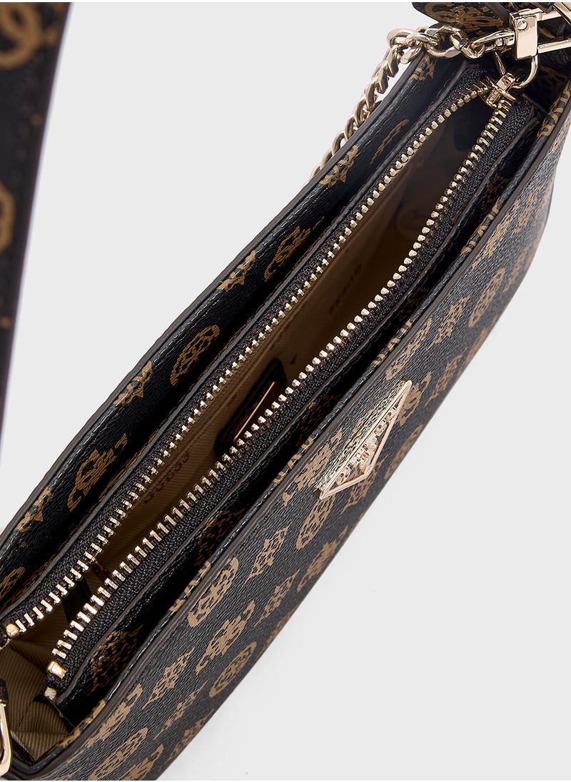 Noelle Mini Top Zip Clutch