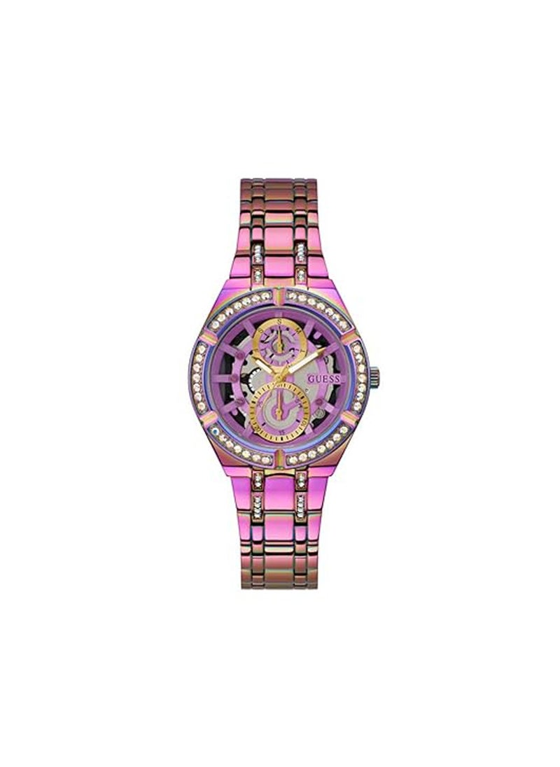 Allara Ladies Iridescent Iridescent Multi-function Stainless Steel Watch GW0604L4 - 36mm