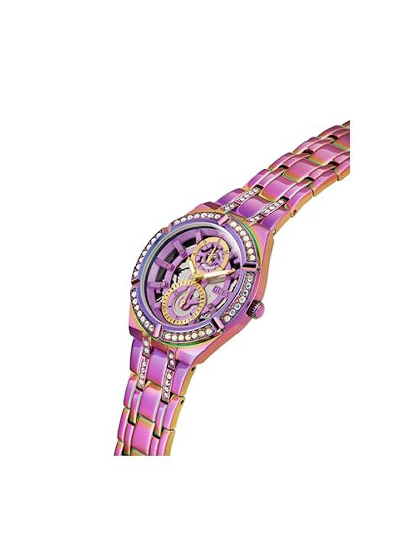 Allara Ladies Iridescent Iridescent Multi-function Stainless Steel Watch GW0604L4 - 36mm