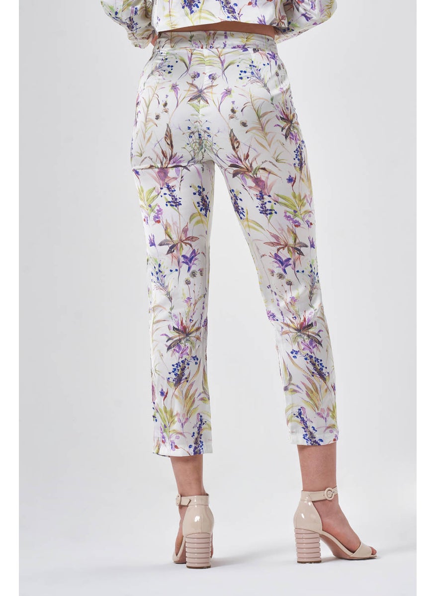 FLORAL TROUSERS