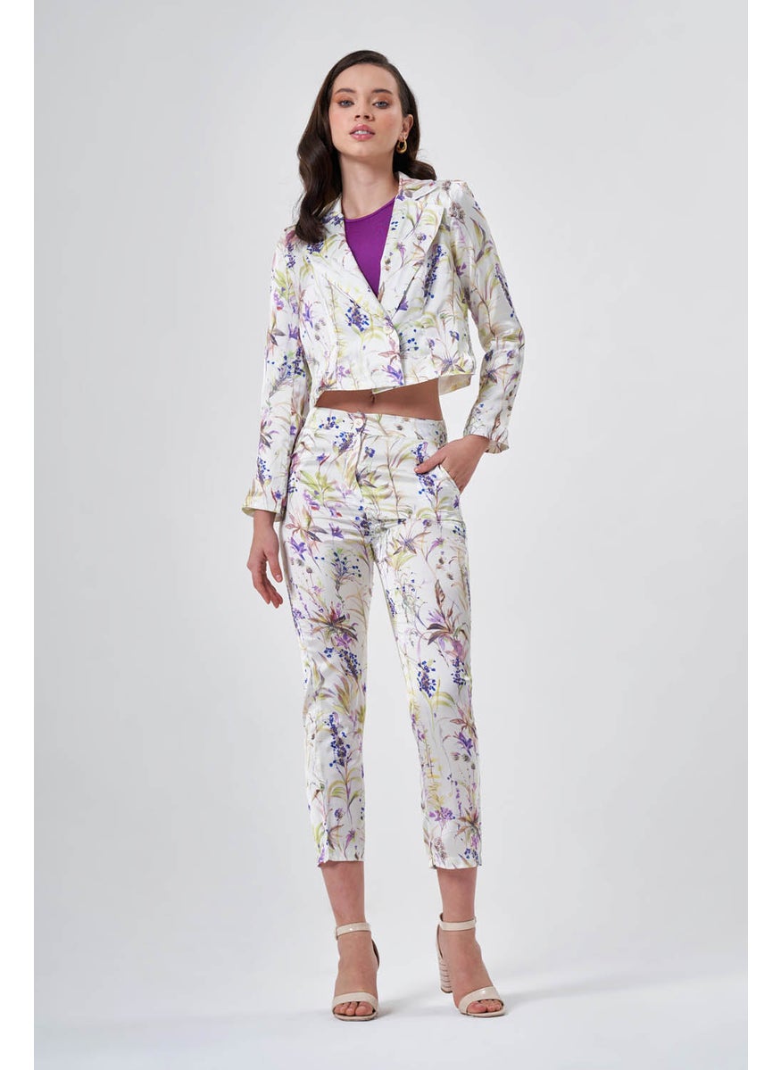 FLORAL TROUSERS