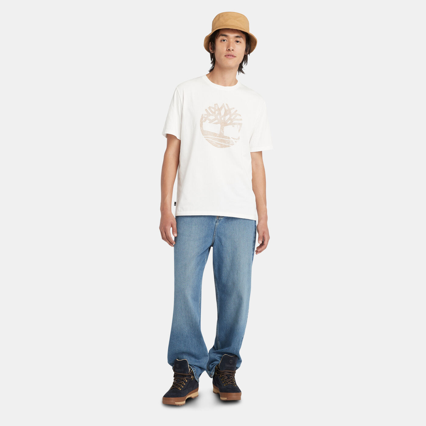 Men's Garment Dye Logo Graphic T-Shirt