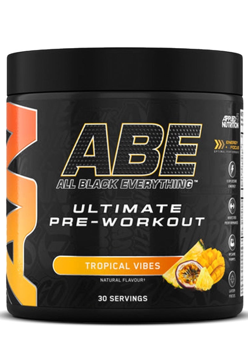 Abe Pre Workout,  Tropical Vibes, 30 Servings 375 gm