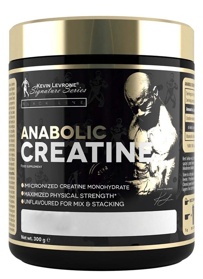 Anabolic Creatine – 300g Unflavored | Premium Creatine for Muscle Growth & Performance