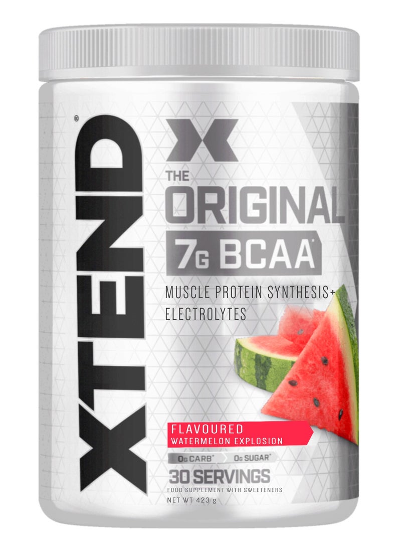 Xtend The Original 7g BCAA 30 Servings, 423 Grams, Flavoured Watermelon Explosion