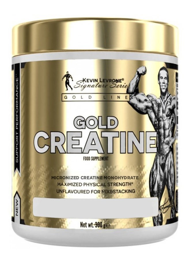 Kevin Levrone Gold Creatine Monohydrate Micronized 60 Servings 300 Grams, Unflavoured