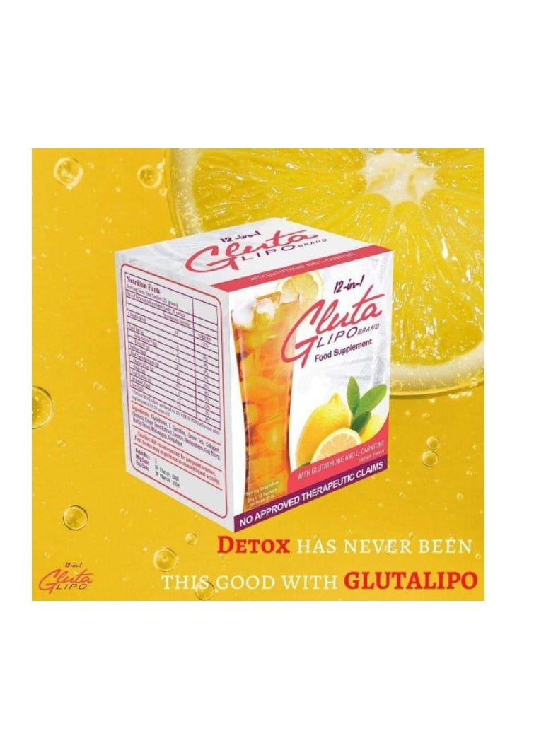 Gluta Lipo 12 In 1 Detox – Cleanse, Energize, and Shine Naturally
