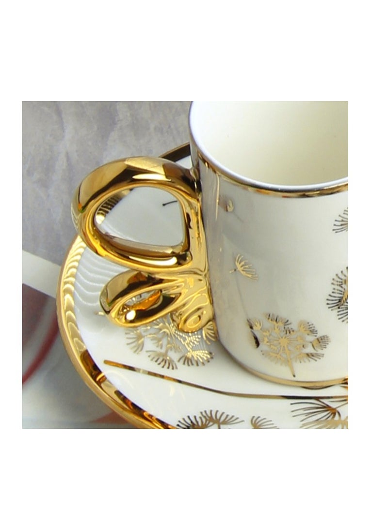 Set Of 6 Turkish Coffee Cup Set Tea Cup Set