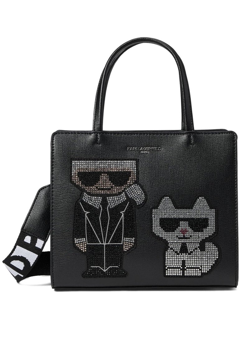 Karl Lagerfeld Maybelle Leather Satchel