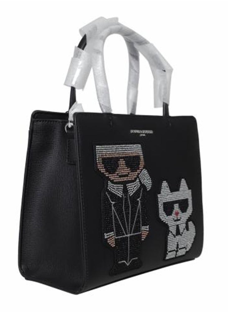 Karl Lagerfeld Maybelle Leather Satchel