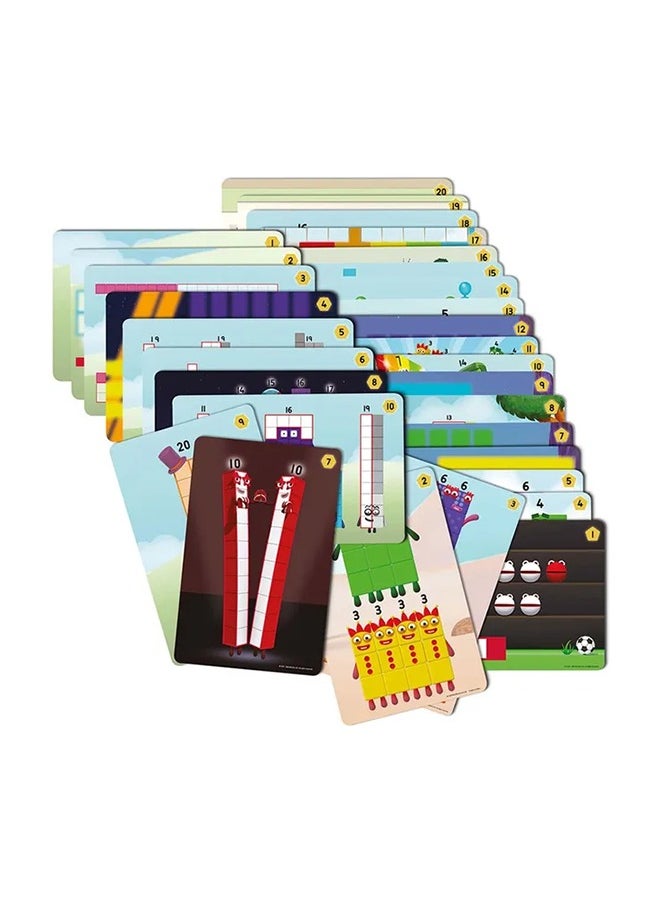 Learning Resources MathLink Cubes Numberblocks 11-20 Activity Set, 30 Numberblocks Activities Linked to TV Episodes, 155 Numberblocks MathLink Cubes & More, Ages 3+