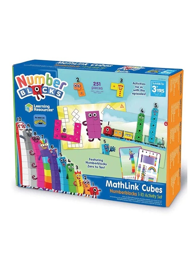 Learning Resources  MathLink Cubes Numberblocks 1-10 Activity Set & Numberblocks Wipe Clean (Numbers 1-5) - includes a FREE pen! Home for KS1 maths