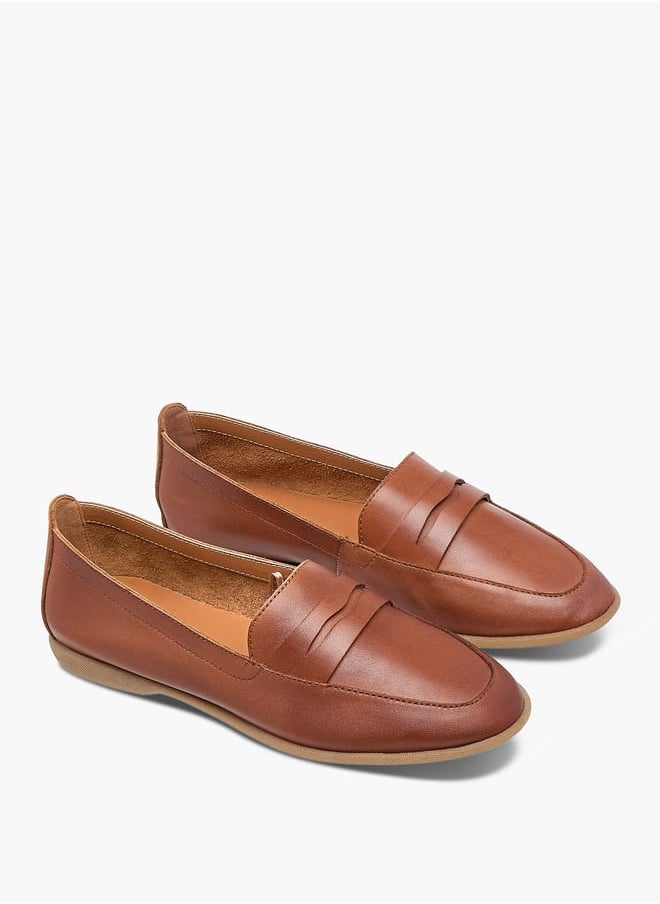 Women's Cutout Detail Slip-On Loafers