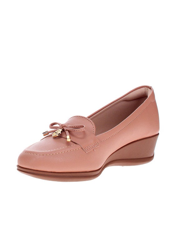Modare Ladies Closed/Flat Shoes Nude | Made In Brazil