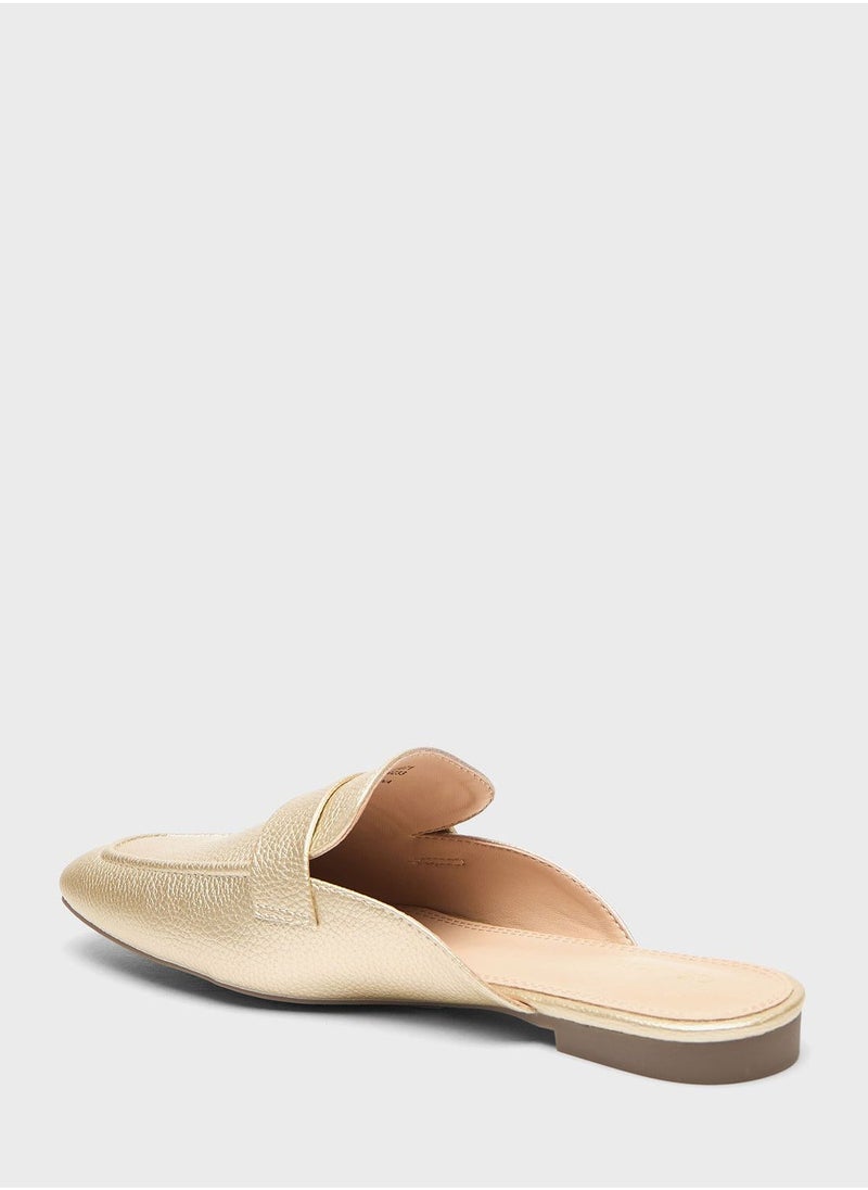 Wide Toe Slip Ons