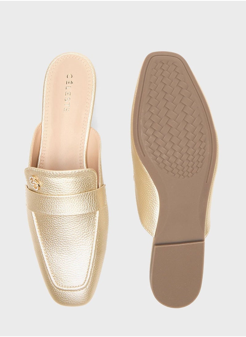 Wide Toe Slip Ons