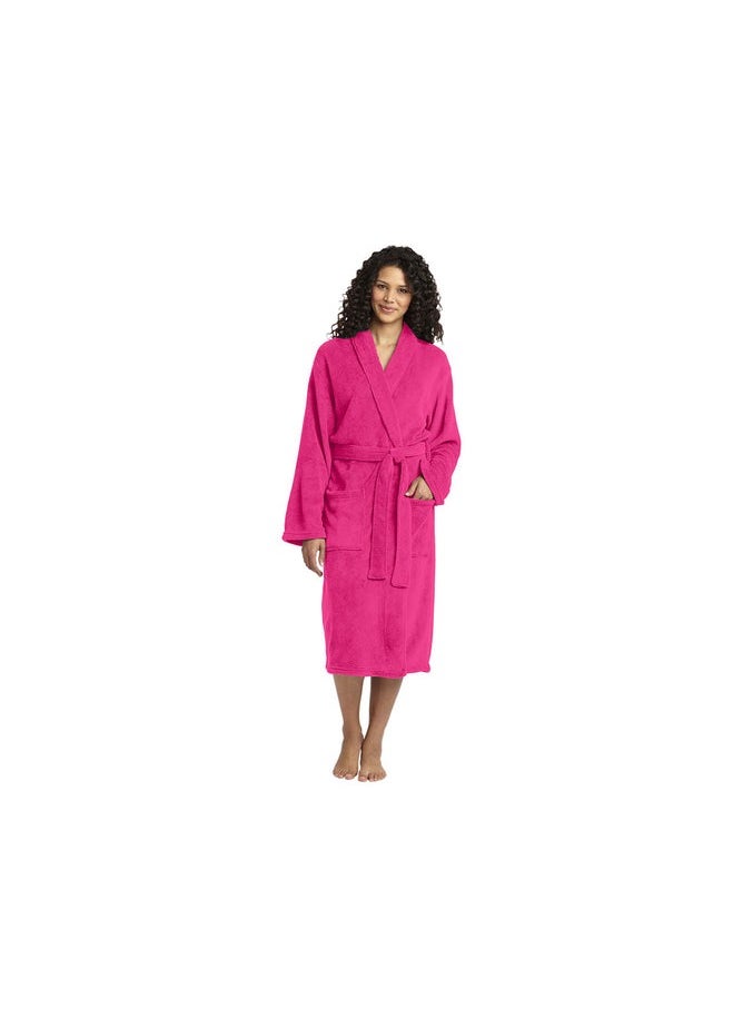 Cotton Plain Bathrobe Aatshi pink