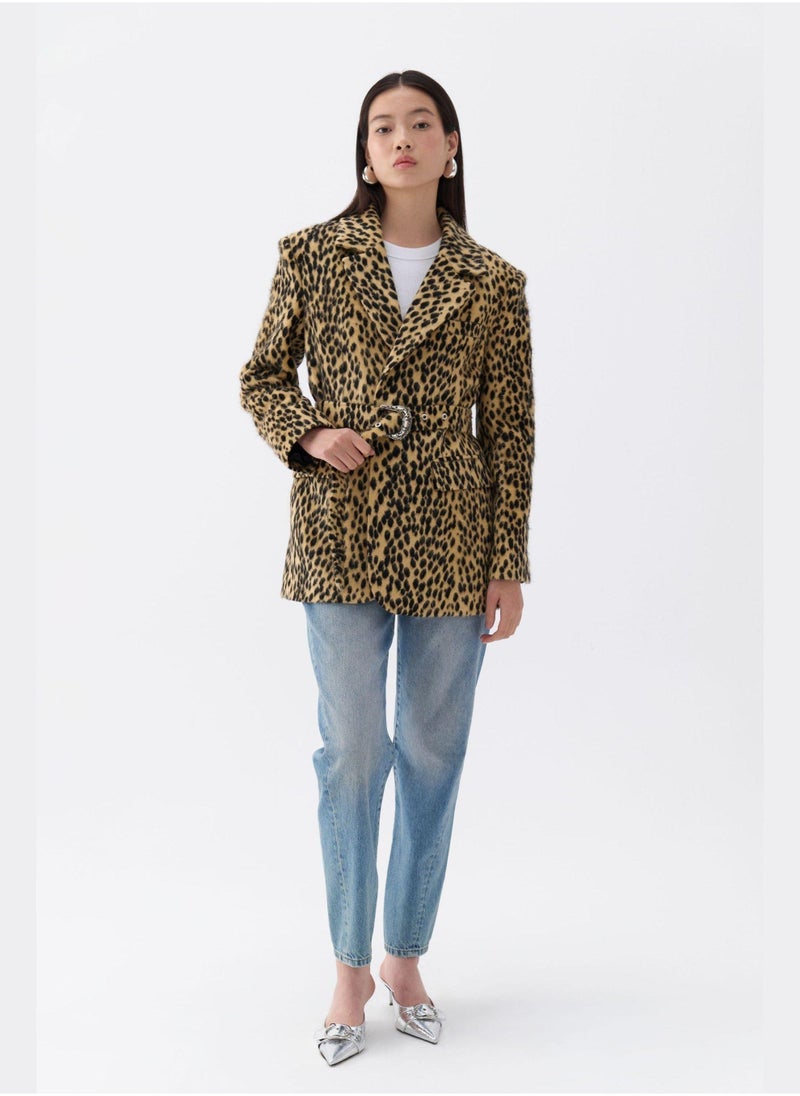 Leopard Patterned Jacket