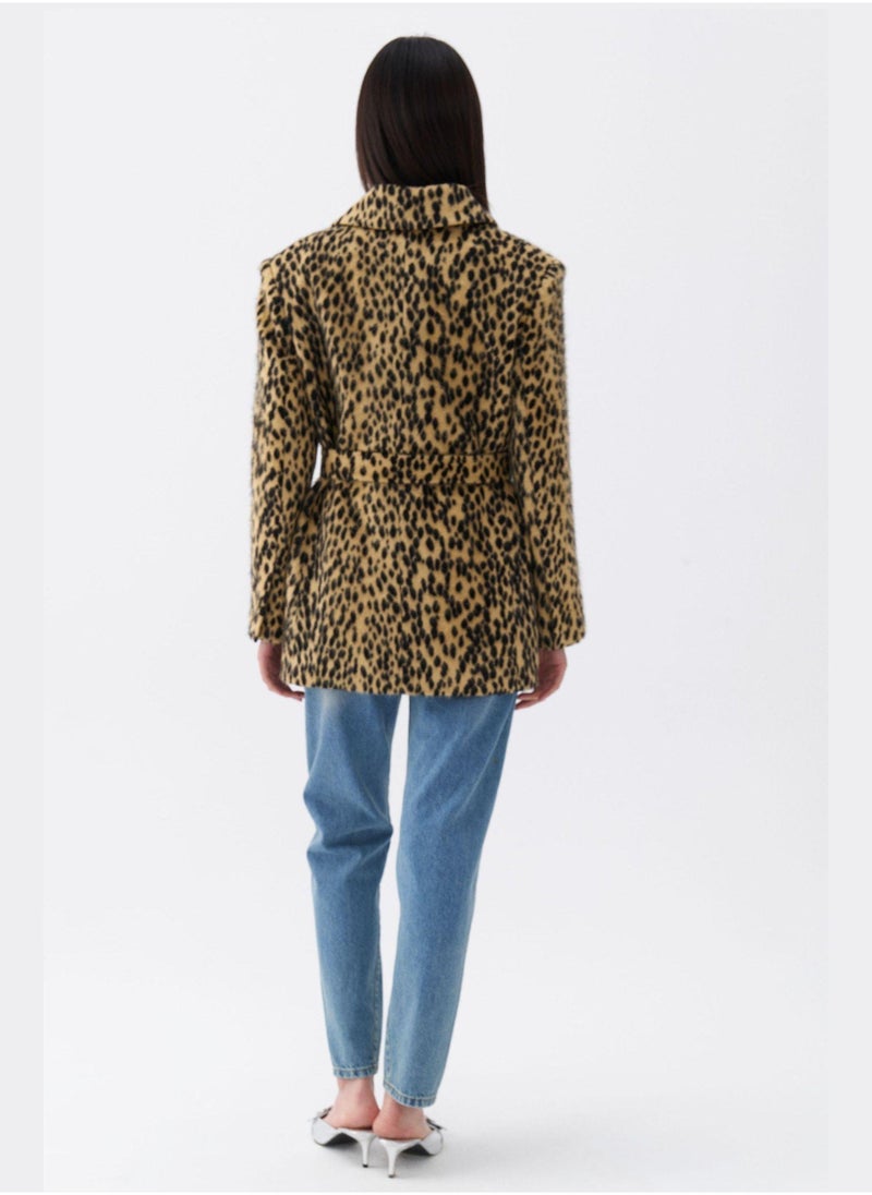 Leopard Patterned Jacket