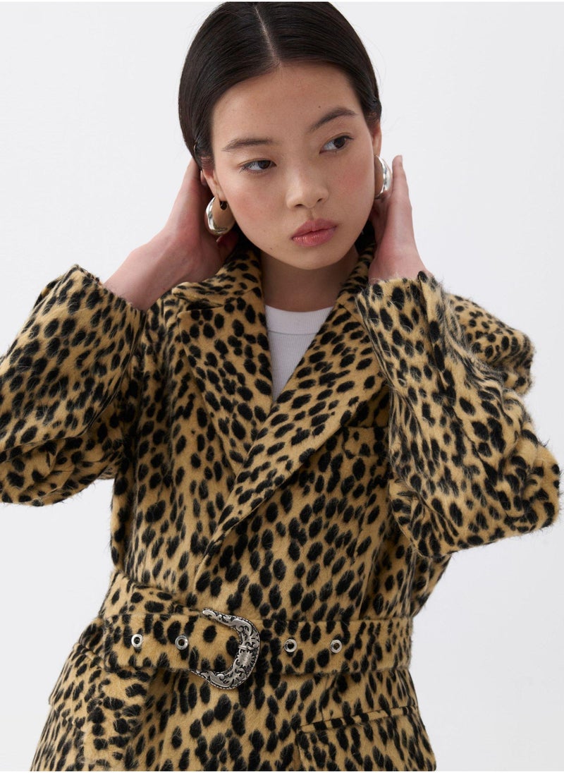Leopard Patterned Jacket